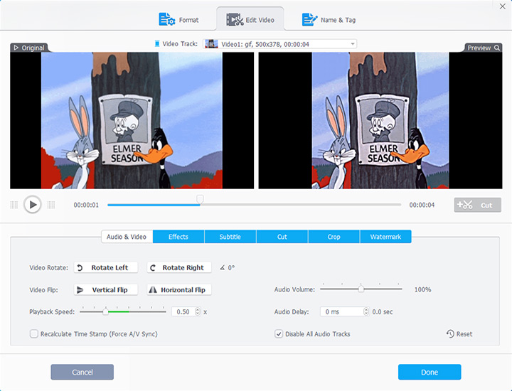 Convert GIF to AVI Free & Online with Best GIF Converter - VideoProc