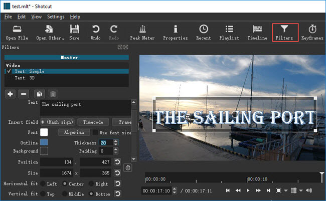 shotcut editor