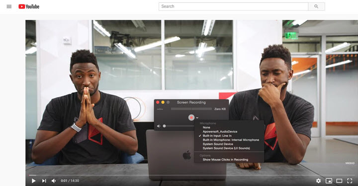 how to record youtube videos on mac