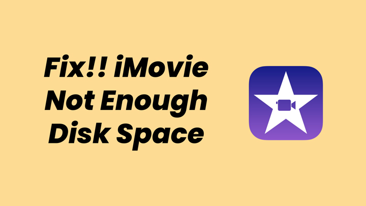 not enough disk space imovie