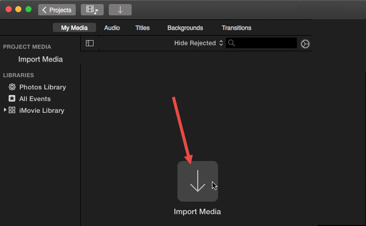 imovie export video