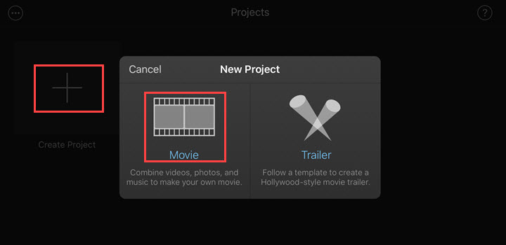 imovie aspect ratio