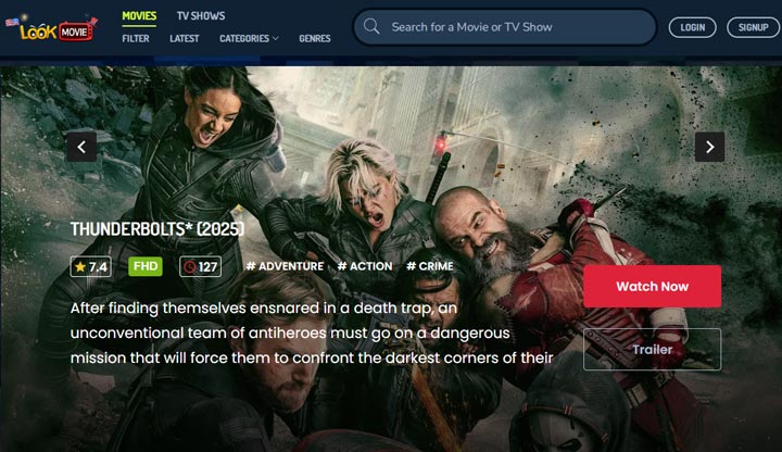 Fmovies Alterantive - LookMovie