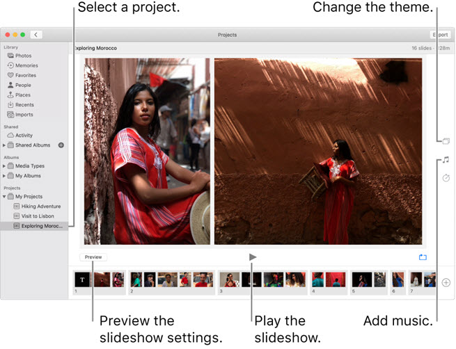best mac video format for slideshow