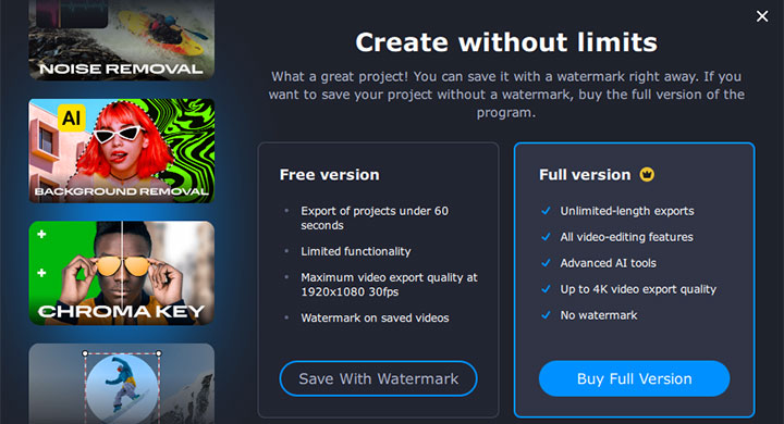 Movavi Review - Pricing