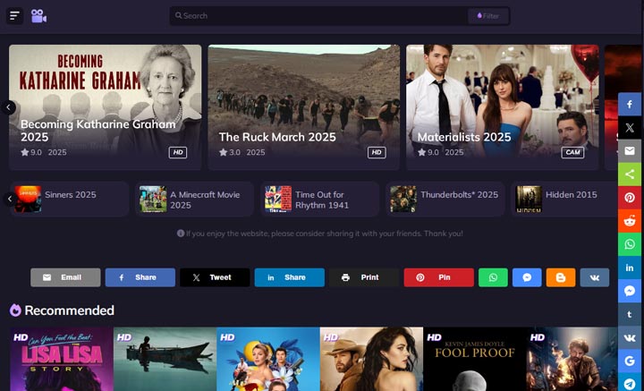 SFlix Alternative 2025 - MoviesJoy