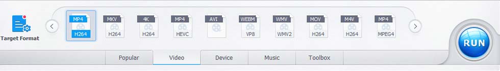 convert HEVC to H264