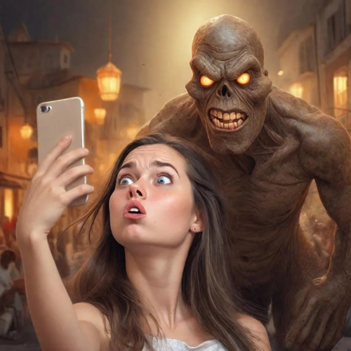 NightCafe selfie generator