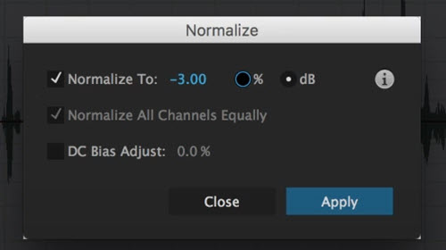 normalize video audio online
