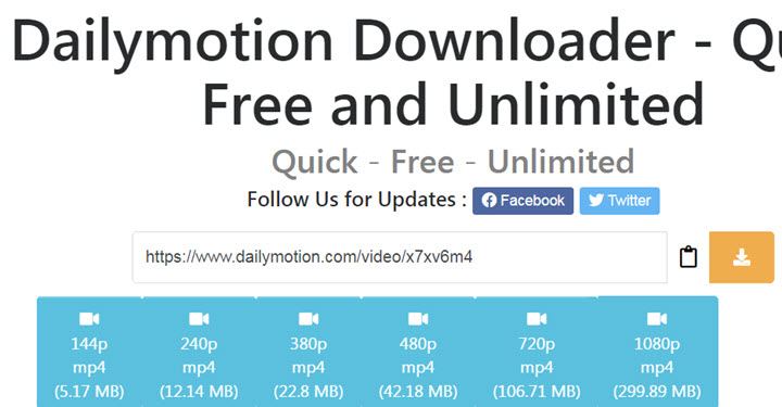 dailymotion mp4 converter online