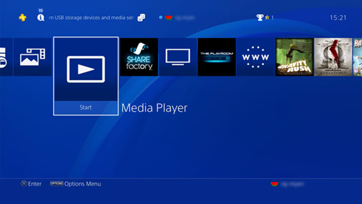 how to play an avi file on ps4