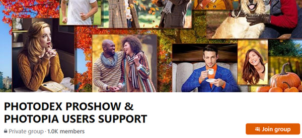 Photodex Facebook Group