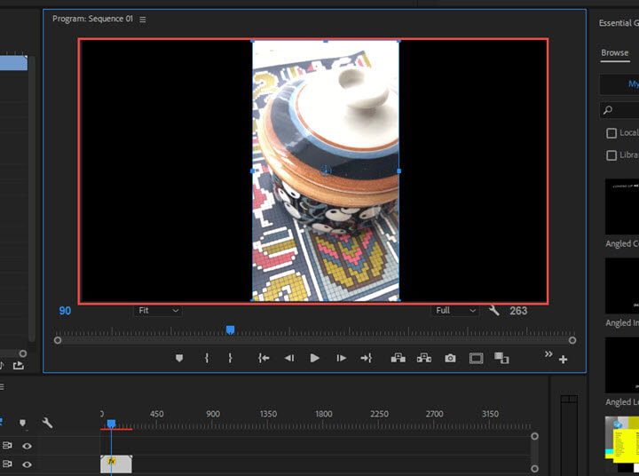 adobe premiere pro cc change aspect ratio with warp stabilizer