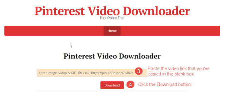 pinterest video download downloader