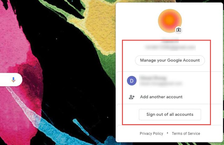 Remove Google Acount