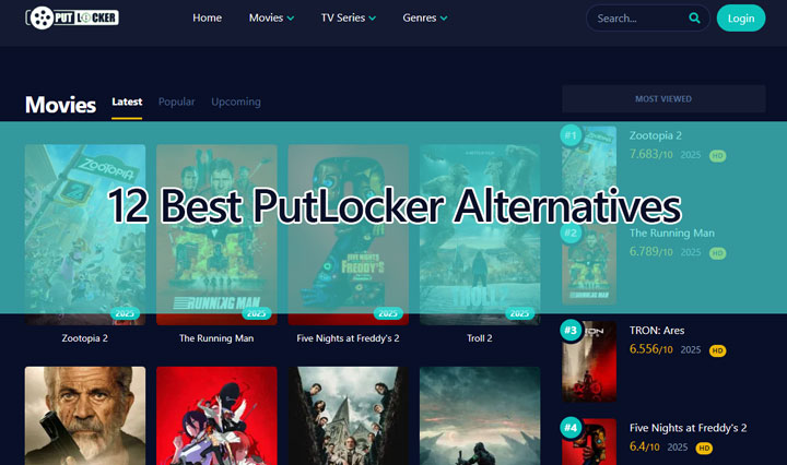 PopcornFlix Interface