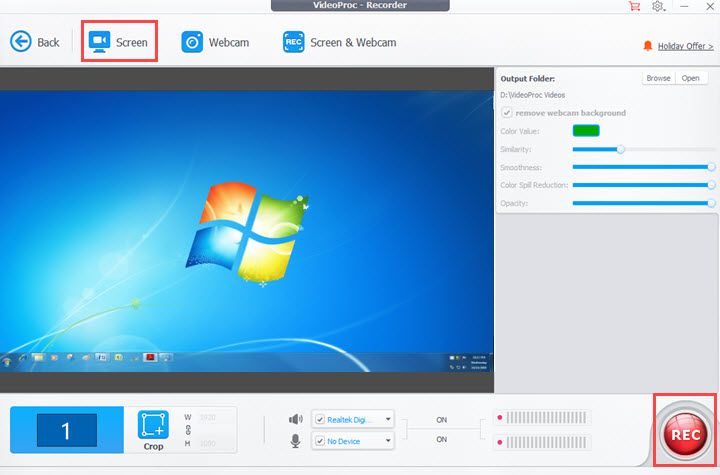 videoproc windows 7