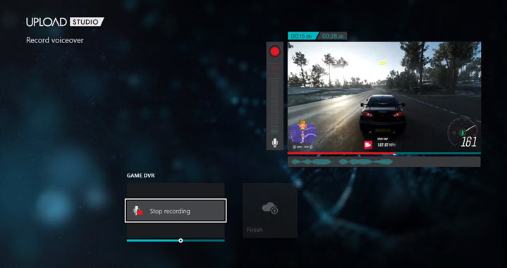 How to record voice on xbox one game dvr