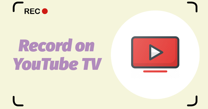 How do you on sale record youtube tv