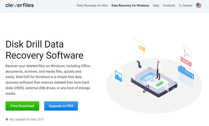 recover deleted videos with disk drill-step1