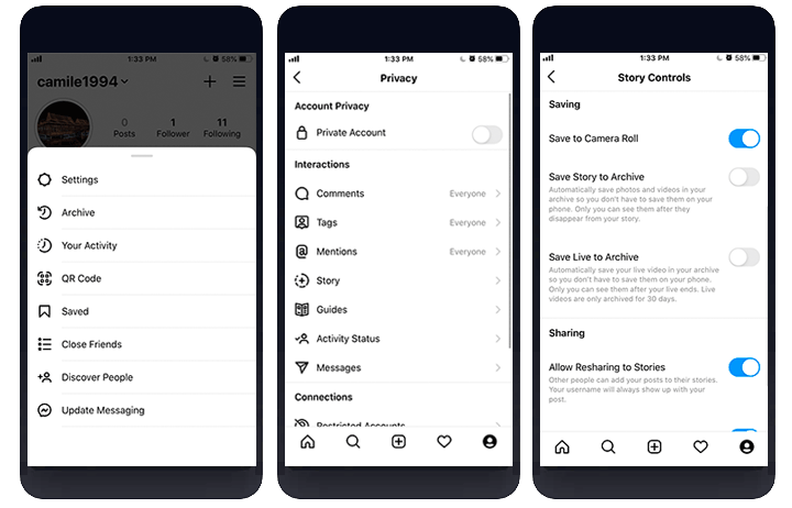 Save Your Instagram Stories Automatically