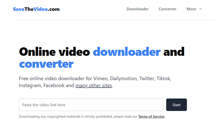Savethevideo.net Tubi Downloader