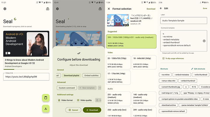 Y2Mate 대체 - Seal