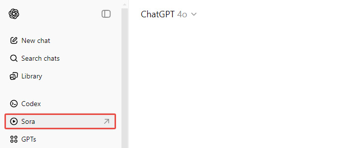 Sora in ChatGPT UI