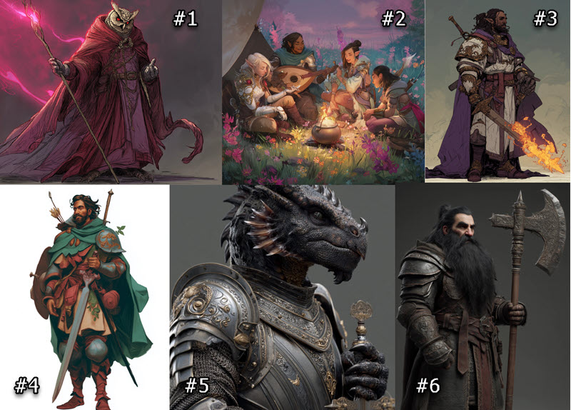 Test Prompts for DnD