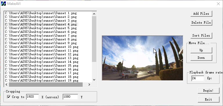 time lapse tool windows