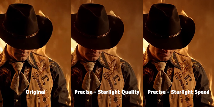 Topaz Astra Testing - Precise Mode