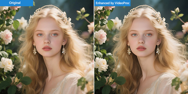 Upscale AI Generated Images with VideoProc