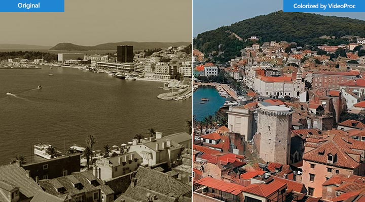 Colorize Faded Photos via VideoProc