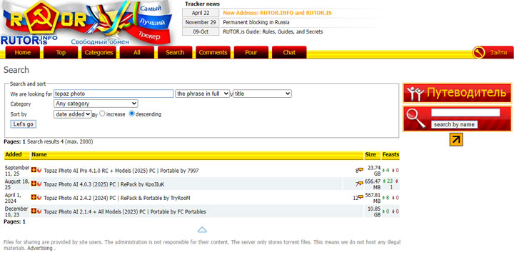 Topaz Photo crack torrent sites
