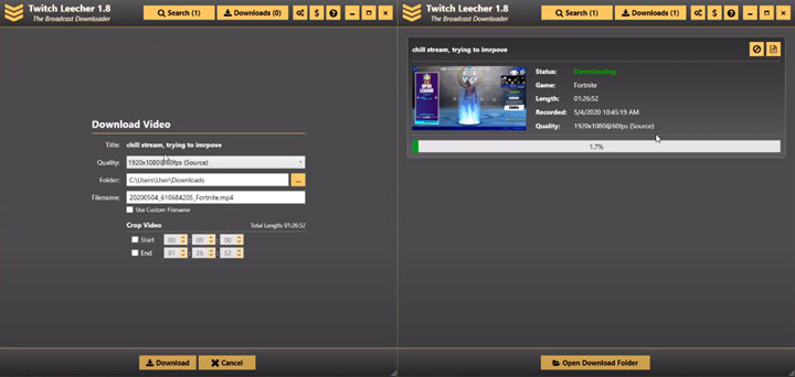 twitch leecher apk download