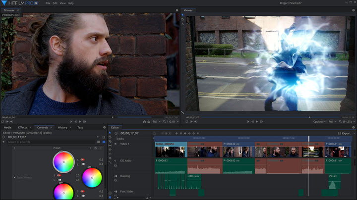 video editing software hitfilm