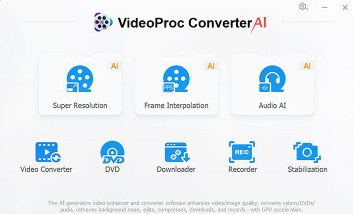 VideoProc Converter 5.6 downloading