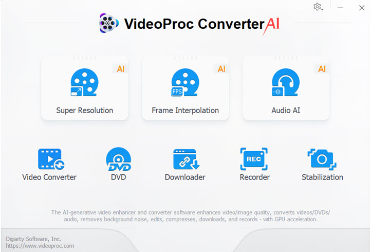 VideoProc Converter 5.7 download the last version for iphone