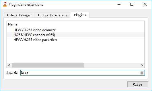 hevc codec windows 10