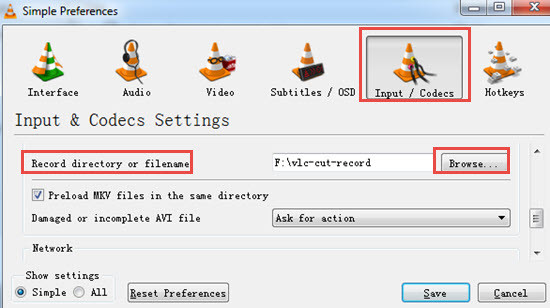 my vlc media player is not showing video