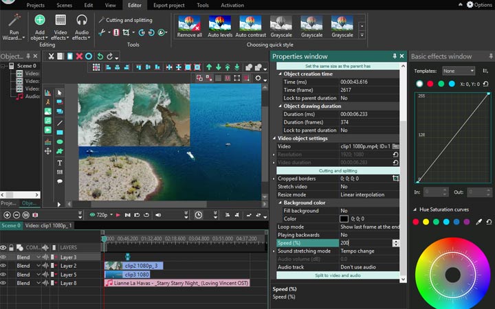 vsdc free video editor editing videos