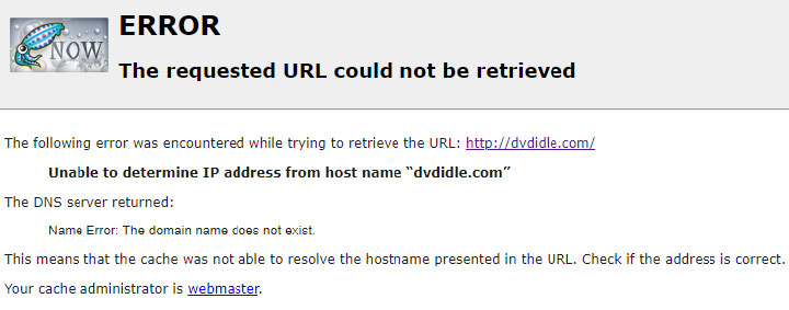 DVDIdle site went offline