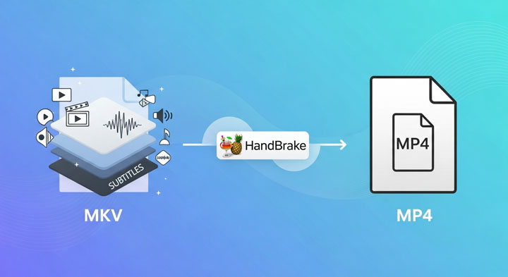 Why Converting MKV to MP4 via HandBrake