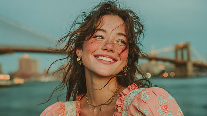 Enlarged Portrait Image Photoshop