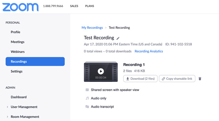 how to record in zoom for mac