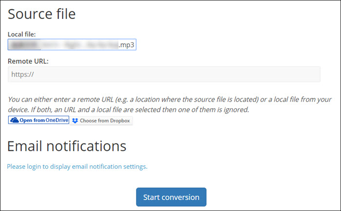 Conversion Tool