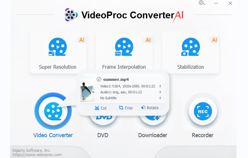 VideoProc Converter 5.6 for windows instal free