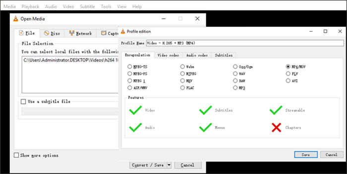 convert mkv to mp4 using vlc mac