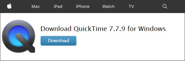 Avi file not compatible with quicktime software