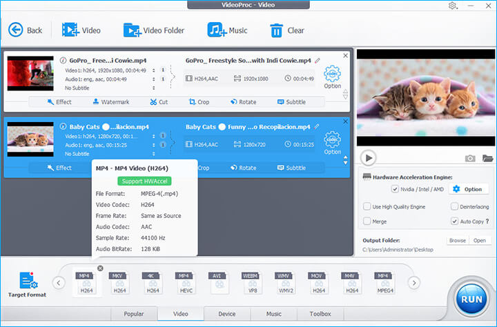 VideoProc Converter 5.7 instal